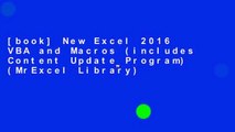 [book] New Excel 2016 VBA and Macros (includes Content Update Program) (MrExcel Library)