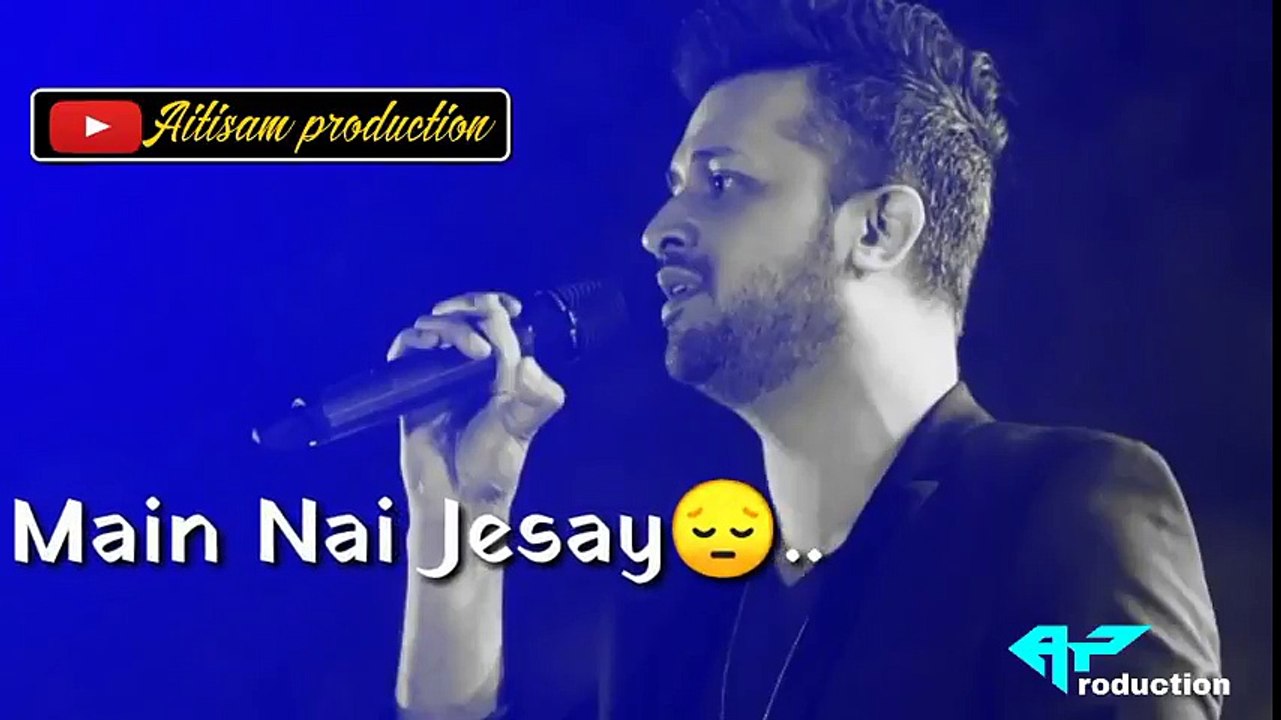 ❤️ Atif Aslam Sad Lines WhatsApp status  By Aitisam Production ❣️ - YouTube