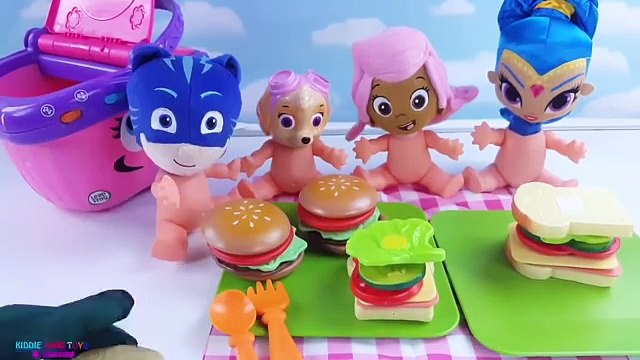 Pretend Play Paw Patrol Baby Dolls Feeding Spiderman Playdoh Tubs Clay Foam Surprises