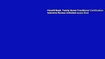 Favorit Book  Family Nurse Practitioner Certification Intensive Review Unlimited acces Best