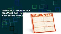 Trial Ebook  Knock Knock This Week Pad Unlimited acces Best Sellers Rank : #3
