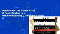 Open EBook The Hidden Rules of Race: Barriers to an Inclusive Economy (Cambridge Studies in