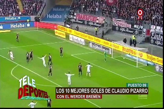 Estos son los diez mejores goles de Claudio Pizarro en el Werder Bremen