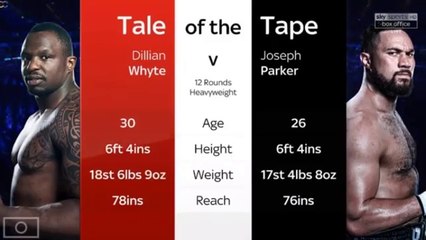 Dillian Whyte VS Joseph Parker HD