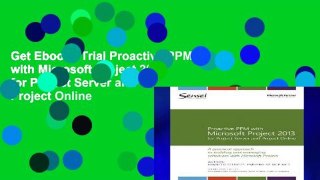 Get Ebooks Trial Proactive PPM with Microsoft Project 2013 for Project Server and Project Online
