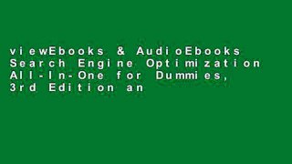 viewEbooks & AudioEbooks Search Engine Optimization All-In-One for Dummies, 3rd Edition any format