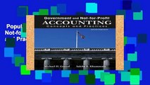 Popular Book  Government and Not-for-Profit Accounting: Concepts and Practices Unlimited acces