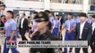 N. Korean athletes arrived in S. Korea for joint teams training