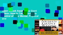 Open EBook Awaken the Giant within: How to Take Immediate Control of Your Mental, Physical and