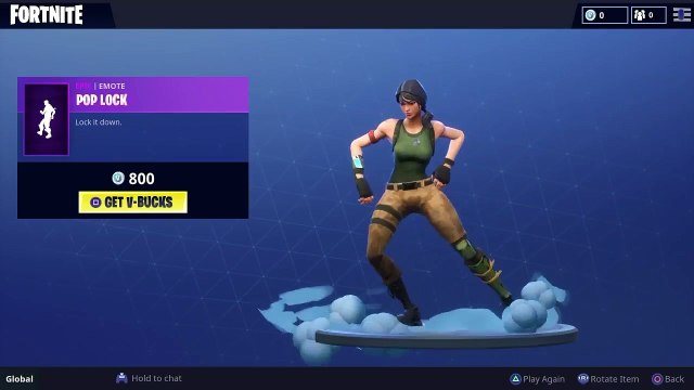 POP LOCK DANCE EMOTE! Fortnite Battle Royale