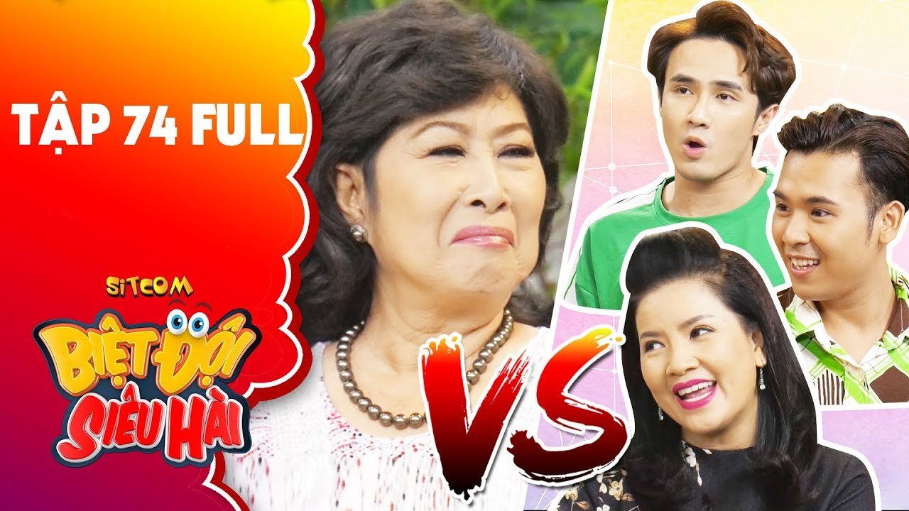 Biệt đội siêu hài tập 74 full  Kim Phương 1 mình  chống trọi  với Huỳnh Lập, Ngọc Trinh và Minh Ngọc