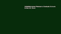 Unlimited acces Peterson s Graduate Schools in the U.S. Book