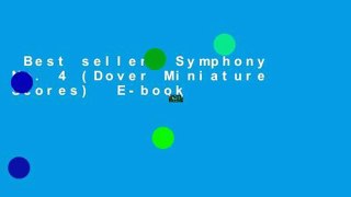 Best seller  Symphony No. 4 (Dover Miniature Scores)  E-book