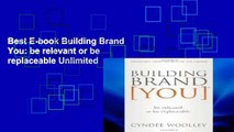 Best E-book Building Brand You: be relevant or be replaceable Unlimited