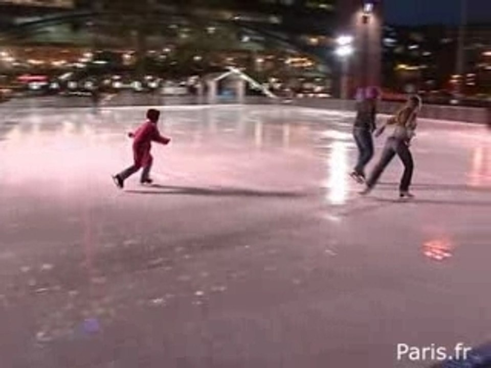 Les joies de la glisse sur les patinoires