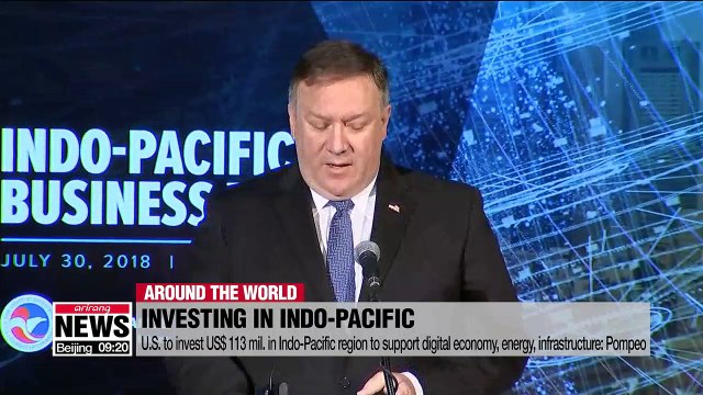 U.S. to invest $113 mil. in Indo-Pacific region to support digital economy, energy, infrastructure