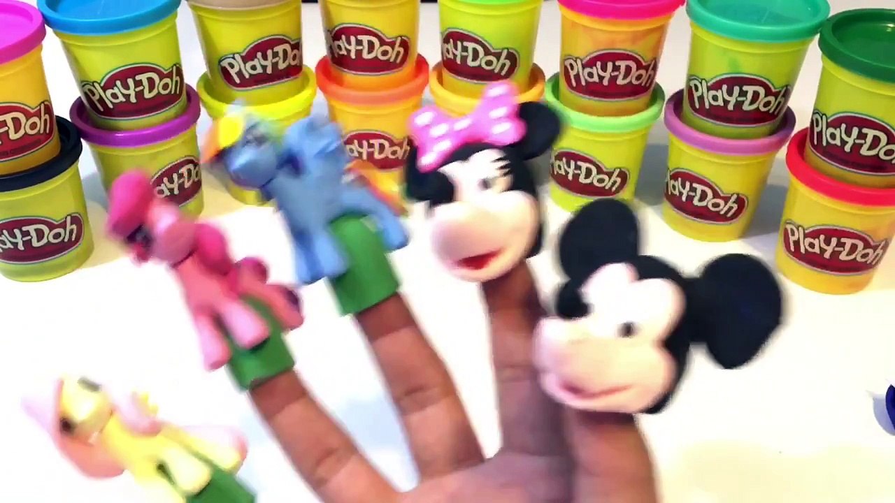 Mickey Mouse, My Little Pony Daddy Finger Song