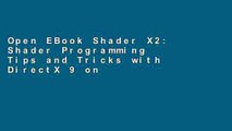 Open EBook Shader X2: Shader Programming Tips and Tricks with DirectX 9 online