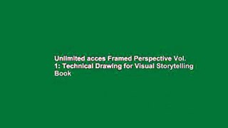Unlimited acces Framed Perspective Vol. 1: Technical Drawing for Visual Storytelling Book