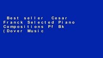 Best seller  Cesar Franck Selected Piano Compositions Pf Bk (Dover Music for Piano)  Full
