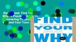 Digital book  Find Your Why: A Practical Guide for Discovering Purpose for You and Your Team