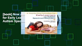 [book] New A Step-by-Step Curriculum for Early Learners with Autism Spectrum Disorders