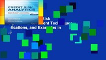 Full version  Credit Risk Analytics: Measurement Techniques, Applications, and Examples in SAS