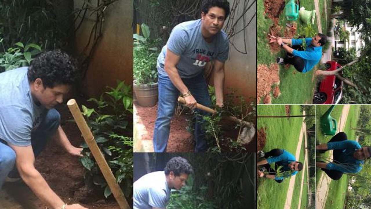 Sachin Tendulkar Accepts Minister KTR's Challenge