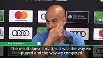Pep Guardiola insists he doesn't care about Manchester City's win over Bayern Munich!