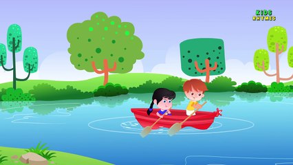 Row Row Row Your Boat | Kids Videos