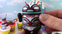 Huge Play Doh KidRobot BFFs Surprise Egg Bots Android Blind Box