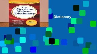 Ebook The Merriam-Webster Dictionary Full