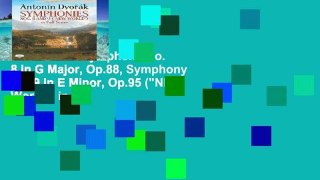 Best seller  Symphony No. 8 in G Major, Op.88, Symphony No. 9 in E Minor, Op.95 (