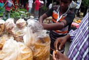 Street Food Hawker with Chanachur Biscuit