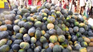 Walking At Kawran Bazar Wholesale Curry Market