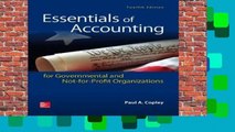 New Releases Essentials of Accounting for Governmental and Not-for-Profit Organizations  For