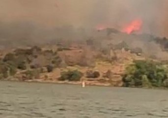 Inks Lake State Park Fire Burns Hundreds of Acres in Burnet County, Texas