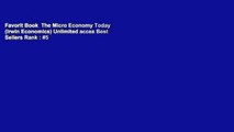 Favorit Book  The Micro Economy Today (Irwin Economics) Unlimited acces Best Sellers Rank : #5