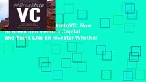 Digital book  #BreakIntoVC: How to Break Into Venture Capital and Think Like an Investor Whether