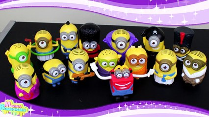 Video herunterladen: Minions Mc Donalds Nova Coleção (Mc Lanche Feliz, Meu Malvado Favorito) Minions Toys Colle