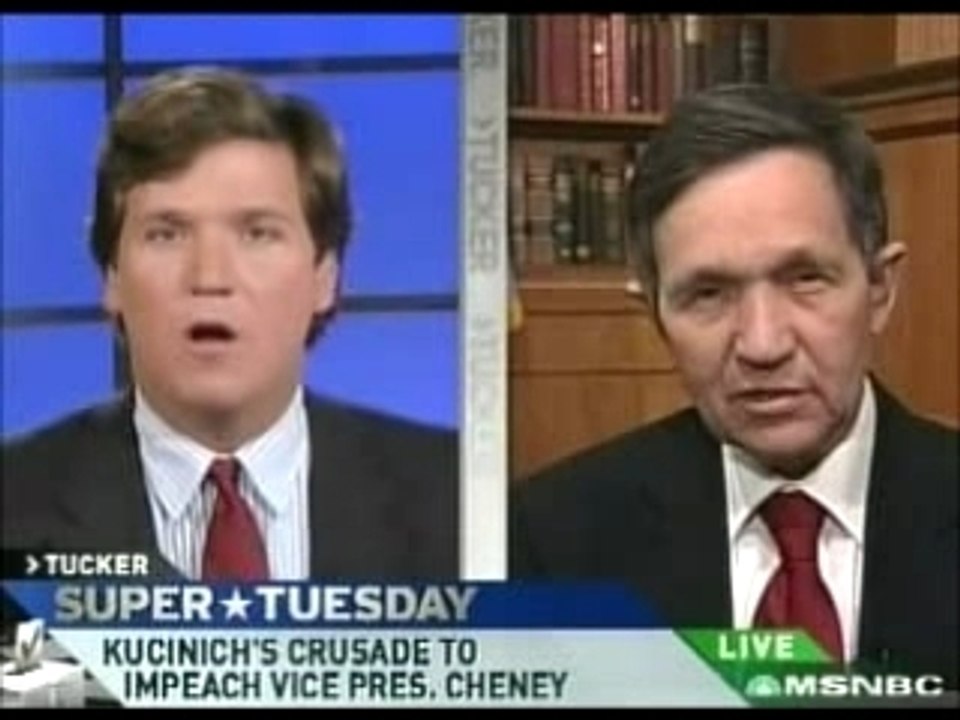 DENNIS KUCINICH ON MSNBC TUCKER