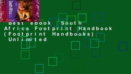 Best ebook  South Africa Footprint Handbook (Footprint Handbooks)  Unlimited