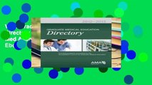 View Graduate Medical Education Directory 2012-2013 (Amer Med Assoc: Graduate Medical) Ebook