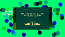 New Releases Business Law: Text and Cases  Any Format