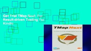 Get Trial TMap Next: For Result-driven Testing For Kindle