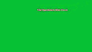 Trial OpenSolaris Bible Ebook