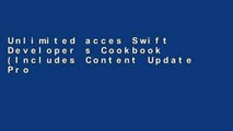 Unlimited acces Swift Developer s Cookbook (Includes Content Update Program) (Developer s Library)