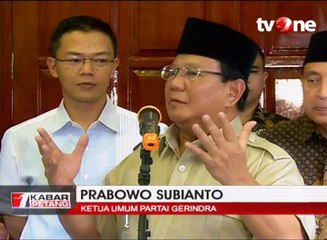 Tanggapan Prabowo Atas Rekomendasi GNPF