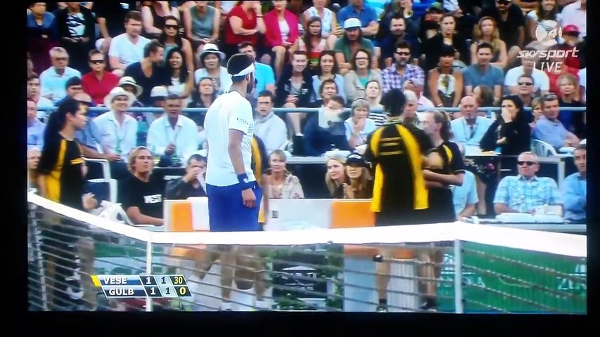 Tennis - Dangers Of Being A Ball Kid