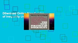 D0wnload Online New Politics of Inequality Unlimited